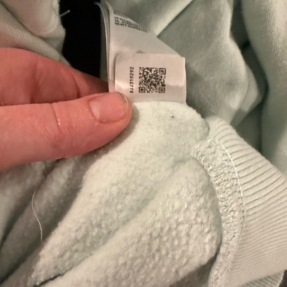 The North Face 2 Sided Hoodie Mint Green Size Medium. - Picture 7 of 7